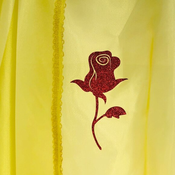 New w/Tag-Great Pretenders Yellow Belle Cape Costume, Size 5-7 (Cape Only) - Picture 7 of 12